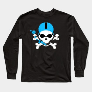 Swimming Skull Long Sleeve T-Shirt